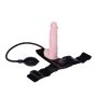 Penis członek dildo z pasem strap-on dmuchane 16cm - 3