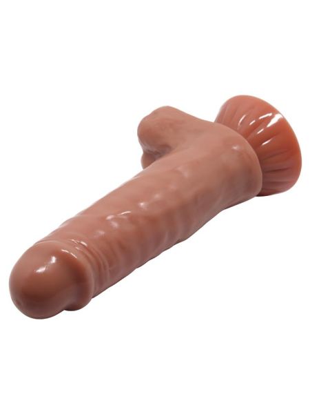 Realistyczny penis dildo członek przyssawka 18cm - 7