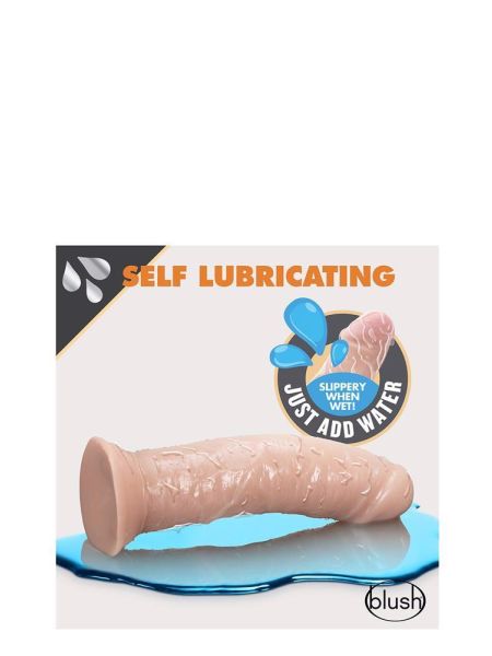 DR. SKIN 8INCH SELF LUBRICATING DILDO - 6