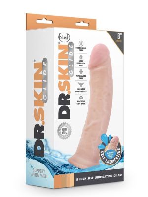 DR. SKIN 8INCH SELF LUBRICATING DILDO - image 2