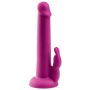 Dildo przyssawka masażer łechtaczki sex penis 17cm - 3