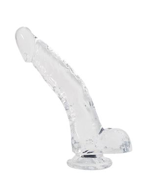 Członek z jądrami penis dildo z przyssawką 22cm - image 2