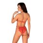 Erotyczne body otwarte Obsessive Rediosa L/XL - 3