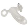 Crystal Clear Vibrating Sleeve - 6