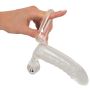 Crystal Clear Vibrating Sleeve - 12