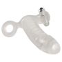 Crystal Clear Vibrating Sleeve - 7