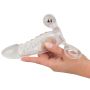 Crystal Clear Vibrating Sleeve - 13