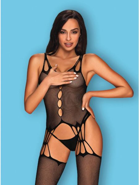 Bodystocking otwarty krok Obsessive G321 S/M/L - 3