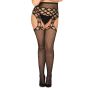 Garter stockings pończochy Obsessive S816 XL/XXL - 2