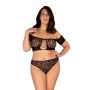 Top majtki sex komplet Obsessive Inessita XL/XXL - 2