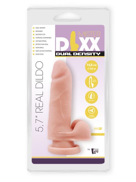 MR. DIXX 5.7INCH DUAL DENSITY DILDO - 10