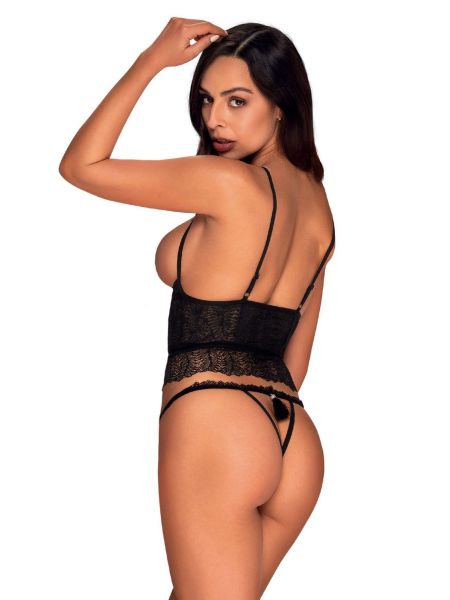 Gorset stringi sex komplet Obsessive Romanesa L/XL - 2