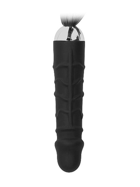 Dildo pejcz sztuczny członek bicz 2w1 BDSM 16cm - 3