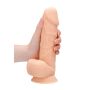 Dildo grube żylasty realistyczny penis przyssawka 21,5cm - 10