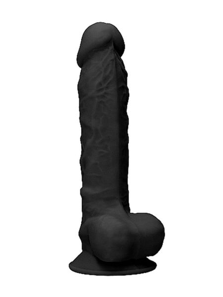 Dildo grube żylasty realistyczny penis przyssawka 17,8cm