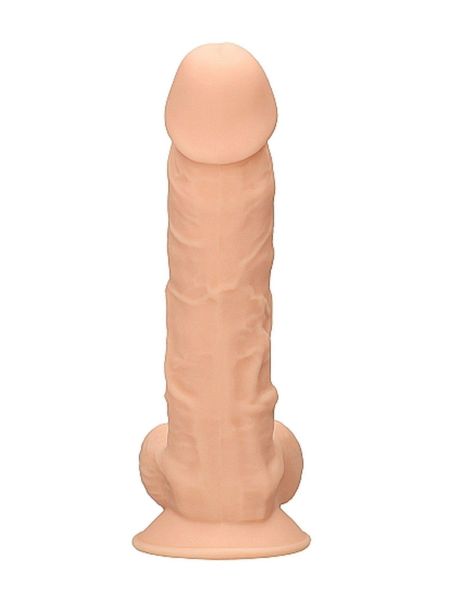 Dildo realistyczne żylaste z mocną przyssawką 18cm - 5