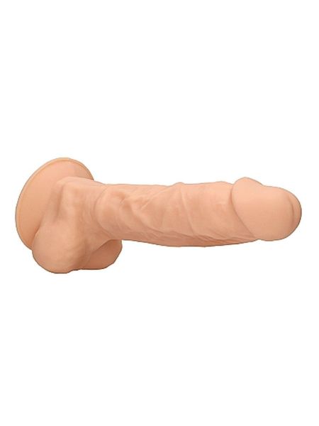 Dildo realistyczne żylaste z mocną przyssawką 18cm - 7