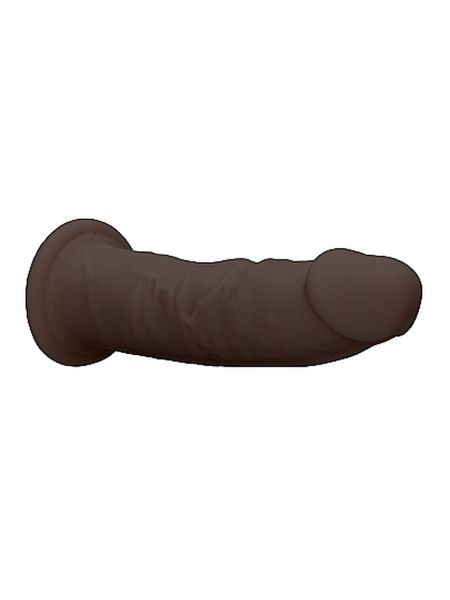 Silicone Dildo Without Balls - 15,3 cm - Brown - 7