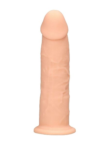 Żylaste silikonowe dildo mocna przyssawka 15 cm - 5