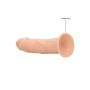 Żylaste silikonowe dildo mocna przyssawka 15 cm - 7