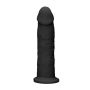 Silicone Dildo Without Balls - 22,8 cm - Black - 6