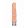 7" / 17 cm Realistic Vibrating Dildo - Flesh - 2