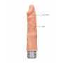 7" / 17 cm Realistic Vibrating Dildo - Flesh - 4