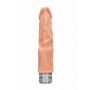 7" / 17 cm Realistic Vibrating Dildo - Flesh - 5