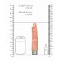 7" / 17 cm Realistic Vibrating Dildo - Flesh - 6