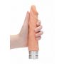 7" / 17 cm Realistic Vibrating Dildo - Flesh - 7