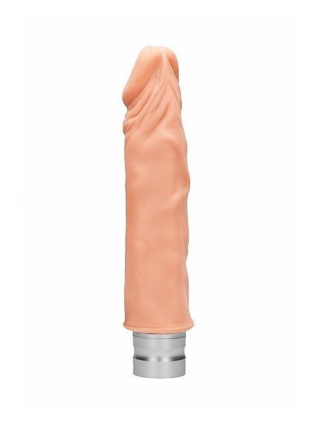 Realistyczny wibrator penis członek 20 cm 10 trybów - 3