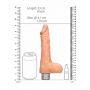 8" / 20 cm Realistic Vibrating Dildo With Balls - Flesh - 6