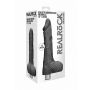 10" / 25 cm Realistic Vibrating Dildo With Balls - Black - 3