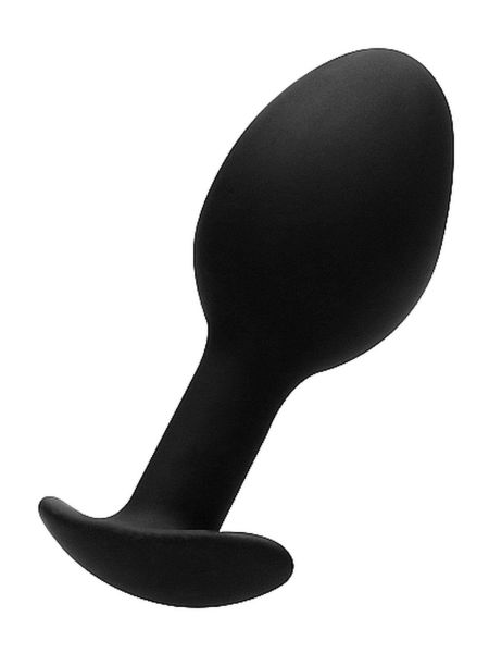 Korek analny obciążony buttplug z kulką 8cm - 4