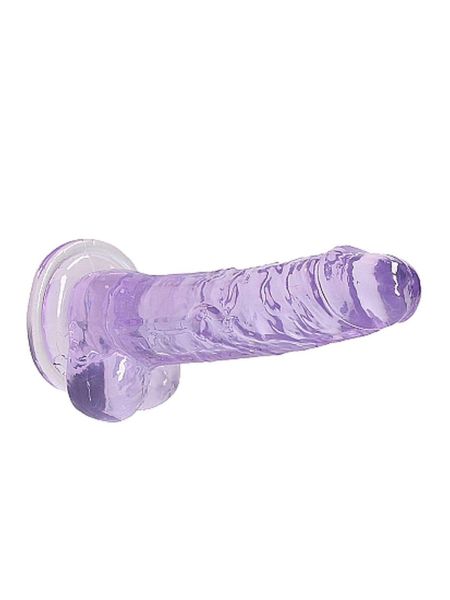 Realistyczne dildo z przyssawką penis żylasty 19cm - 6