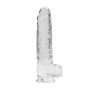 Dildo duży wodoodporny penis mocna przyssawka 25cm - 5