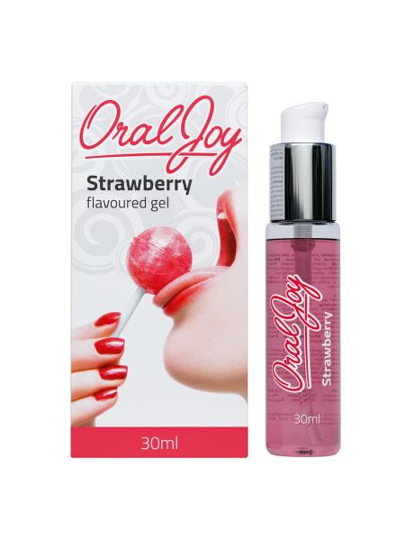 Żel zapachowy do seksu oralnego obciągania 30ml truskawka - 2