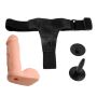 Uprząż lesbijska dildo penis członek strapon 17cm - 5