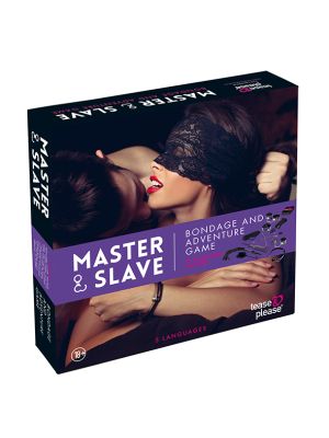 Master & Slave Bondage Game Paars (NL-EN-DE-FR-ES-IT-SE-NO-PL-RU)