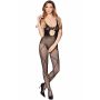 Otwarty krok bodystocking erotyczna bielizna S/M - 2