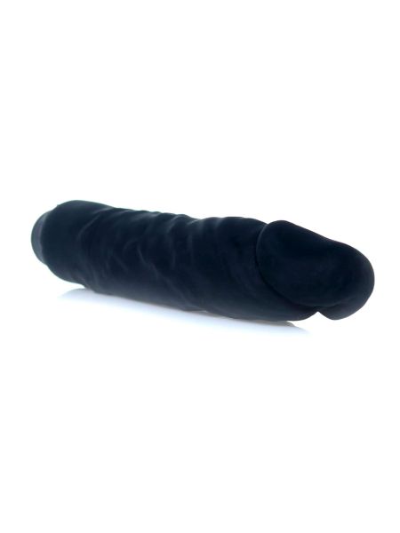 Wibrator czarny penis członek realistyczny 22cm - 5