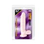 Żylaste realistyczne dildo z przyssawką 21 cm - 6