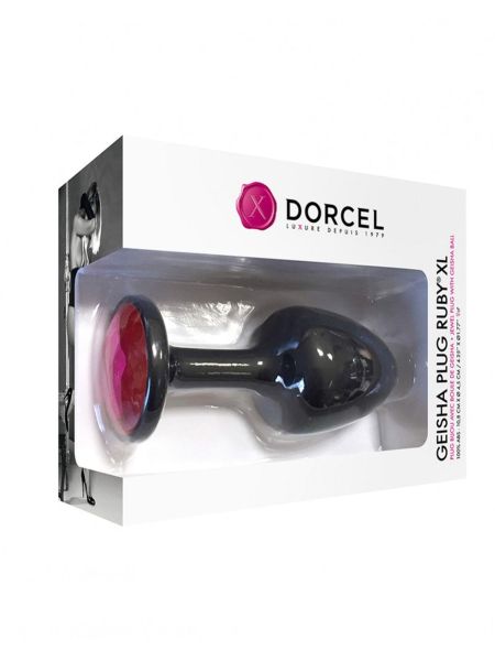 Korek analny z kryształem DORCEL Geisha Plug XL 10cm - 3