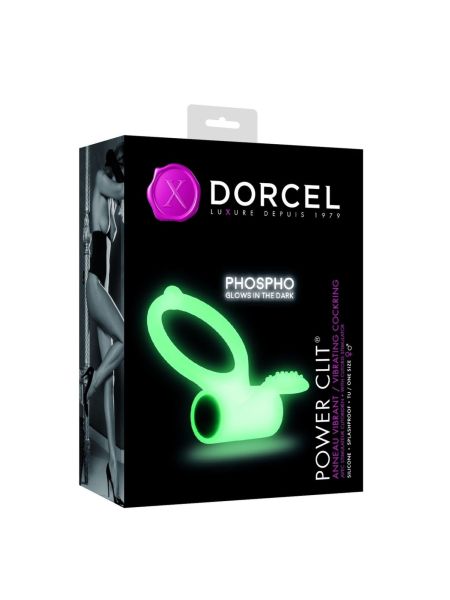 Wibrujący pierścień na penisa DORCEL Power Clit