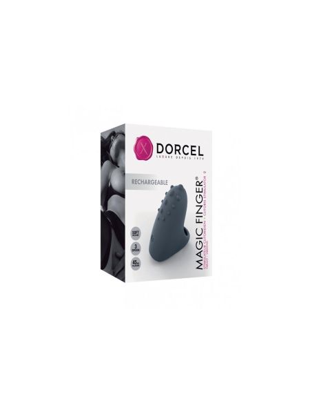 Wibrator na palec stymulator DORCEL Magic Finger czarny - 4