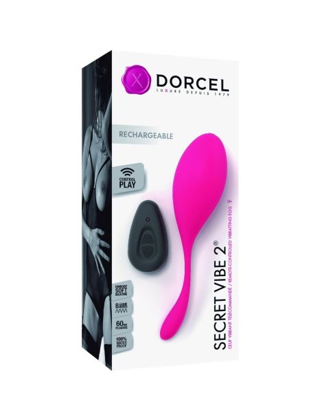 Wibrujące jajeczko pilot DORCEL Secret Vibe 8 trybów