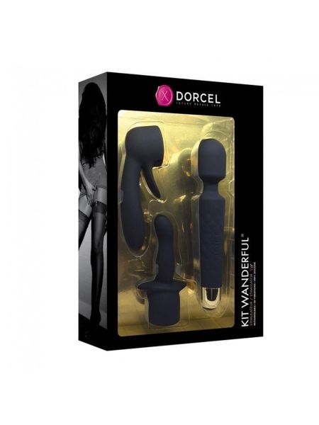 Masażer + nakładki DORCEL Kit Wanderful 20 trybów - 8