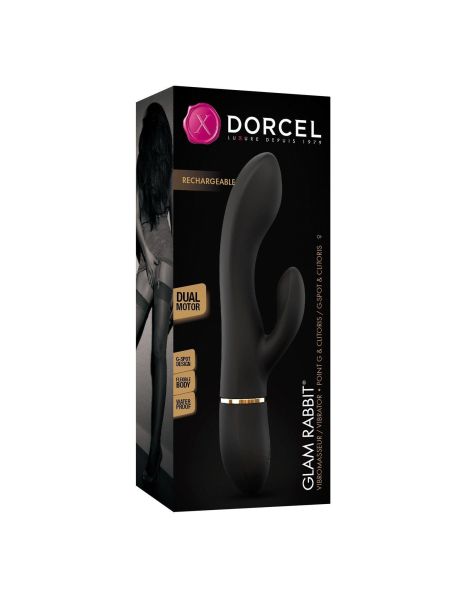 Wibrator króliczek DORCEL Glam Rabbit 21cm 10 trybów - 5