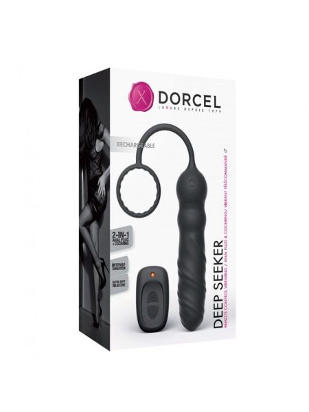 Korek analny ring na penisa DORCEL Deep Seeker 16 trybów - 6