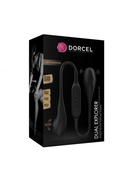 Dwustronny wibrator masażer DORCEL Dual Explorer - 10